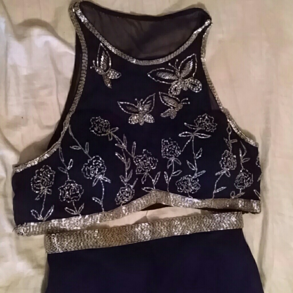 Cassandra Stone Formal Top and Skirt